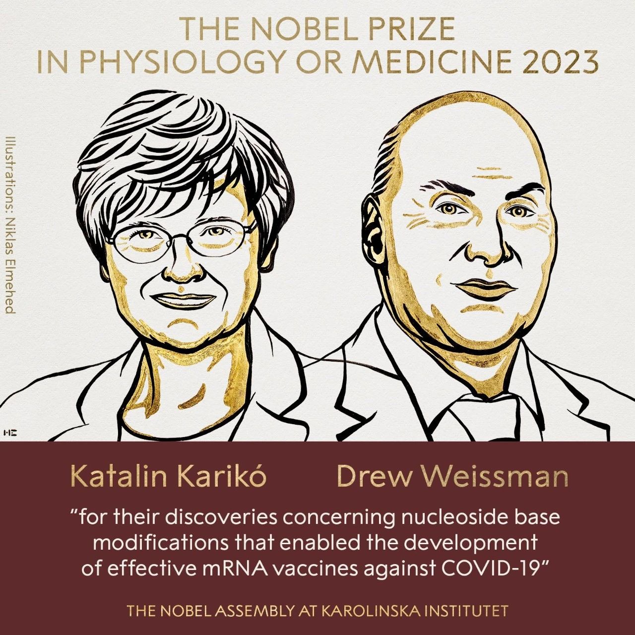 诺贝尔生理学或医学奖揭晓！mRNA疫苗开发者斩获殊荣 | 深度解读